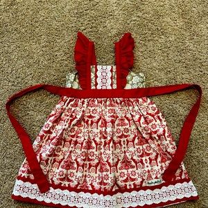 Cheeky Plum Size 4 Reindeer Dress